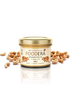 Кеш'ю паста «100% КЕШ'Ю» 200г від FOODERA