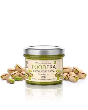 Фісташкова паста «100% ФІСТАШКИ» 200г від FOODERA
