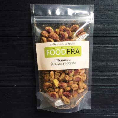 Візьми з собою «Фісташка солена» 100г від FOODERA